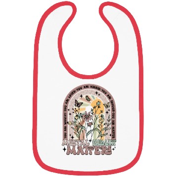Discover Mental Health Matters You Matter Mental Health Bibs