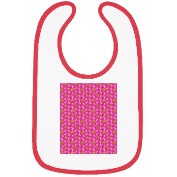 Discover Butterfly Pattern Bibs