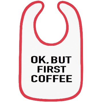 Discover But First Coffee Bibs