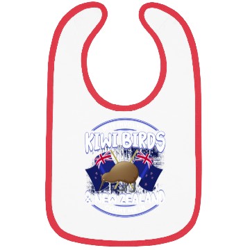 Discover Bird Lover Endangered Species Kiwi Bird Bibs