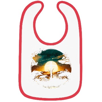 Discover Jesus Cross Painting Bibs