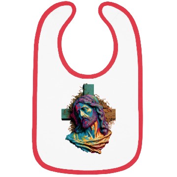 Discover Jesus Painting Bibs