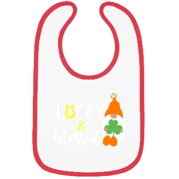 Discover Lucky And Blessed Bibs