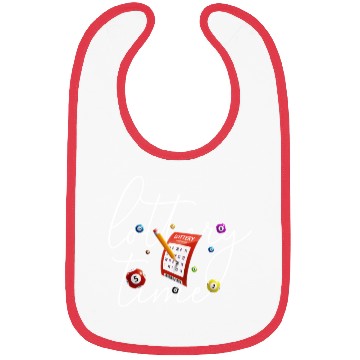 Discover Lottery Bingo Time Bibs