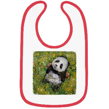 Discover Panda CHILLIN Bibs