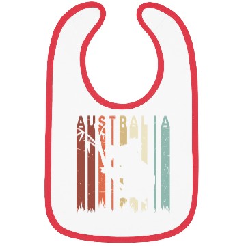 Discover Retro Koala Bear Lover Distressed Australian Koala Bibs