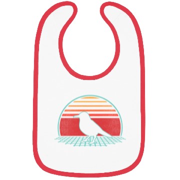 Discover Meadowlark Bird 80S Style Birding Bibs