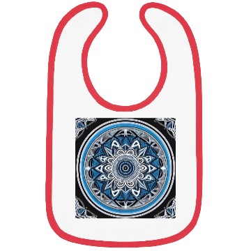 Discover Unique Mandala V2 Bibs