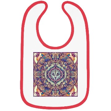 Discover Unique Mandala V4 Bibs