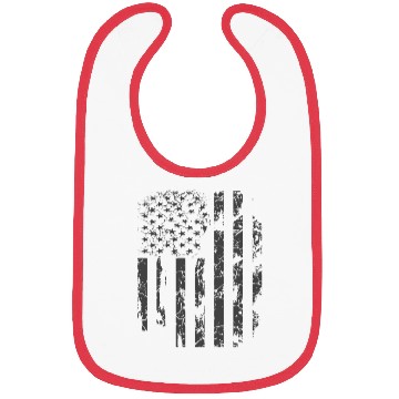 Discover Distressed Flag Usa Military Bibs