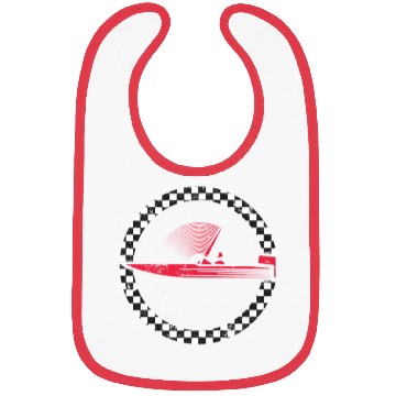 Discover Boat Racing Bibs Love Speed Boat Racing