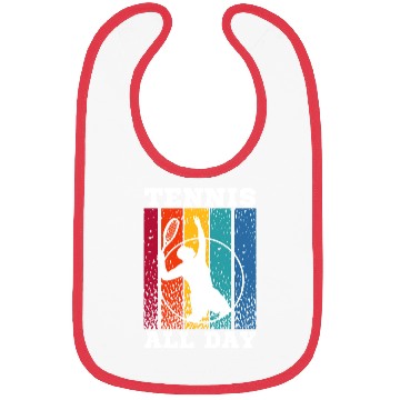Discover Tennis Lover Tennis All Day Bibs