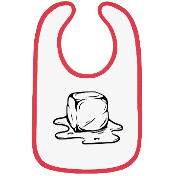 Discover cube melting summer Bibs