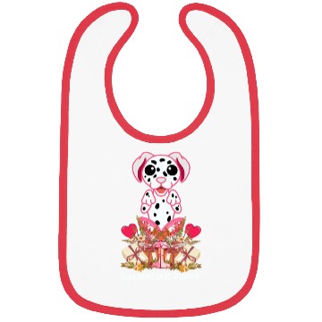 Discover Dalmatian funny birthday Bibs