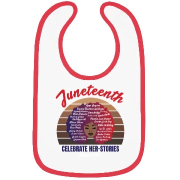 Discover Juneteenth and African American History Bibs