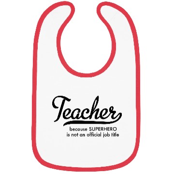 Discover teacher Bibs