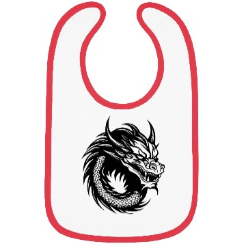 Discover Dragon Mythical Fantasy Serpent Bibs