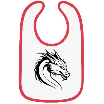 Discover Dragon Mythical Fantasy Serpent Bibs