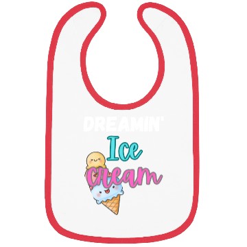 Discover Dreamin' Ice Cream Summer Design Bibs
