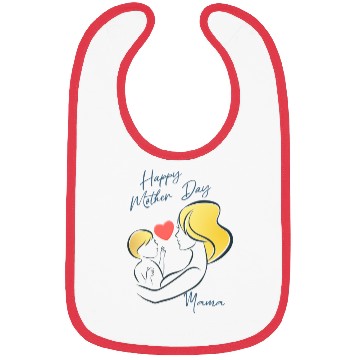 Discover Happy Mother's Day Mom Bibs
