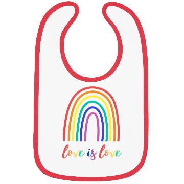 Discover love is love Bibs