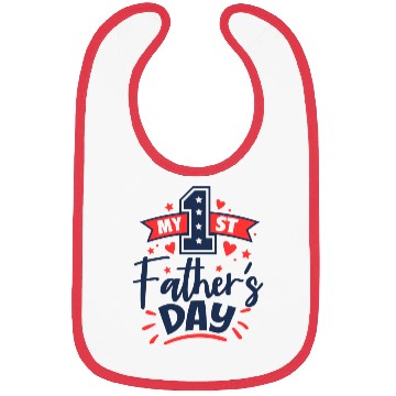 Discover My 1st Fathers Day Bibs