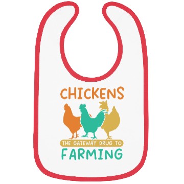 Discover Chicken Farmer Chicken Whisperer Farm Animal Bibs