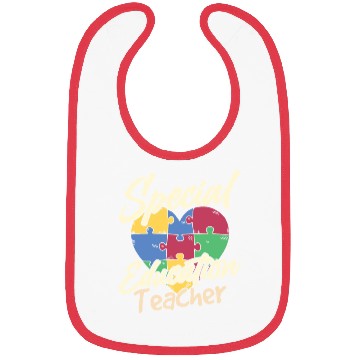 Discover Special Education Teacher Cute Sped Awareness Bibs