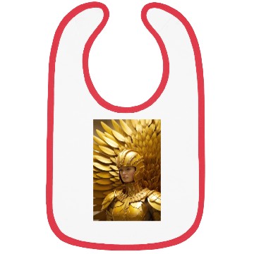 Discover Golden Valor: The Resolute Warrior Bibs