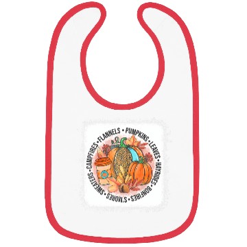 Discover It's Fall Y'all Happy Fall Vibes Autumn Leaves Bibs