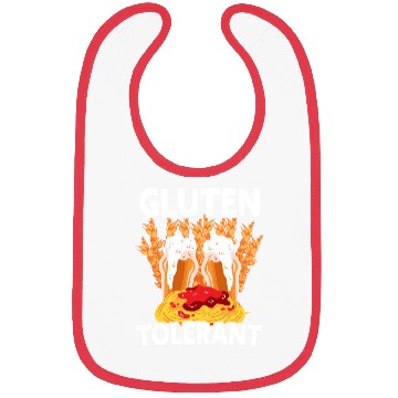 Discover Gluten Tolerant Humor Meme Drinking Bibs