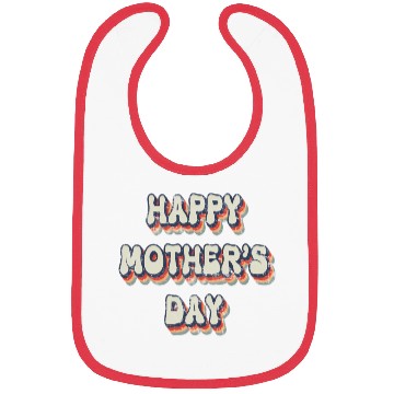 Discover Vintage Happy Mother'S Day Bibs