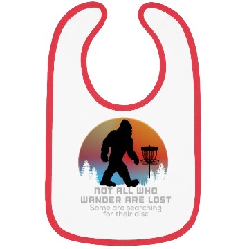 Discover Bigfoot Disc Golf Sasquatch Chain Tosser Big Disc Bibs