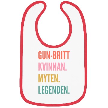 Discover Swedish First Name Bibs