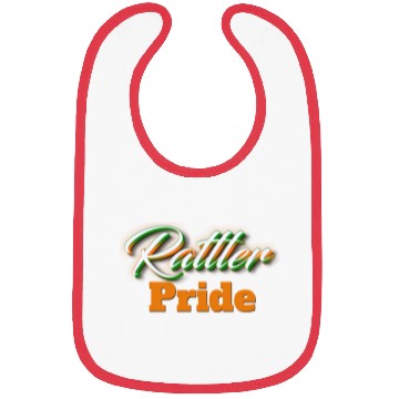 Discover Orange And Green Rattler Pride Bibs