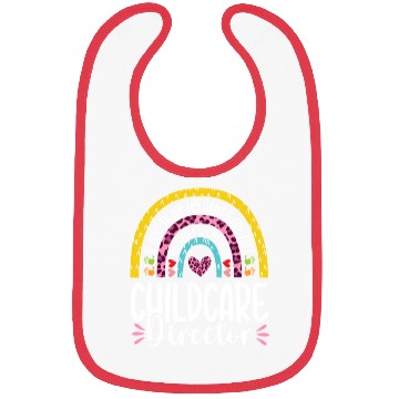 Discover Heart Childcare Director Daycare Teacher Bibs