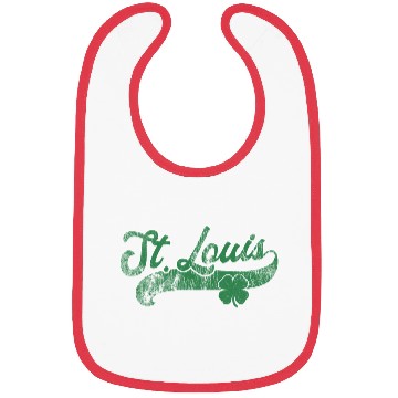 Discover St Louis Shamrock St Patrick'S Day Saint Paddy'S Bibs