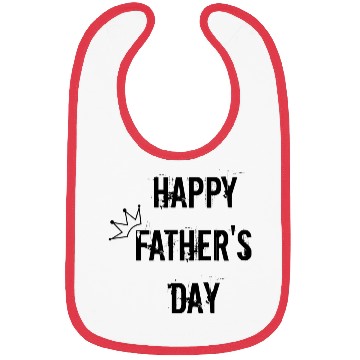 Discover Happy Father's day Bibs