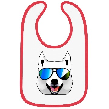 Discover Husky with Sunglasses Bibs