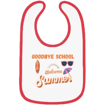 Discover GODBYE SCHOOLWELKOME SUMMER Bibs