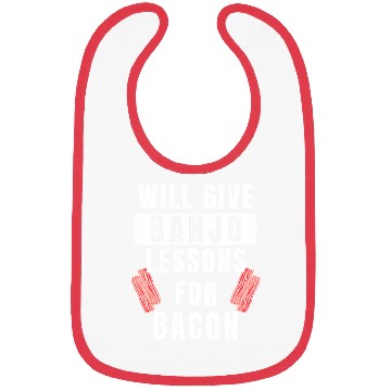Discover Banjo Player Lessons For Bacon Music Instrument Bibs
