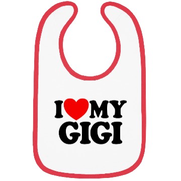 Discover I Love My Gigi Red Heart Grandkids I Love My Gigi Bibs