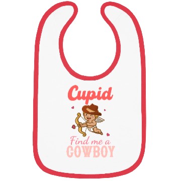Discover Cupid Find Me A Cowboy Bibs