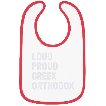 Discover Loud Proud Greek Orthodox Bibs