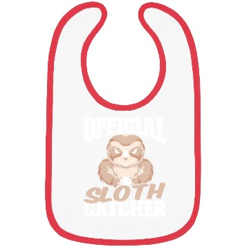Discover Sloth Funny Sloth Baseball Bibs
