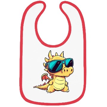 Discover Cute Baby Dragon Puppy Bibs