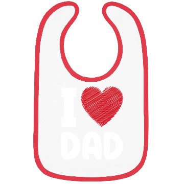 Discover I Love Dad Bibs