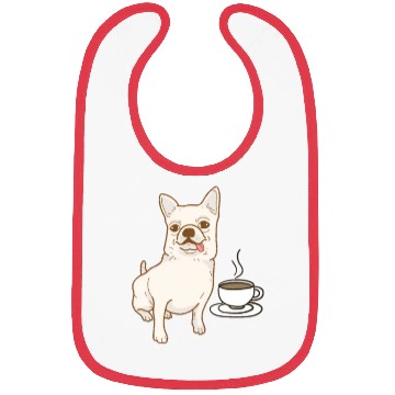 Discover Chihuahua and Coffee Bibs