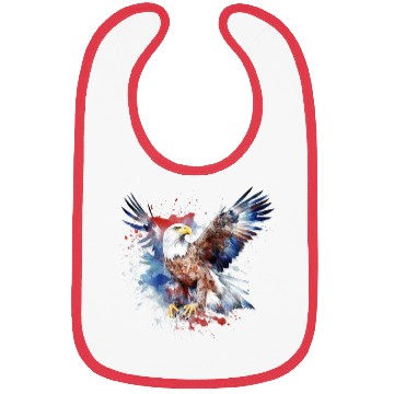 Discover Eagle 4Th July Independent Day Bibs