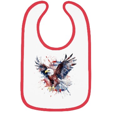Discover Eagle 4Th July Independent Day Bibs